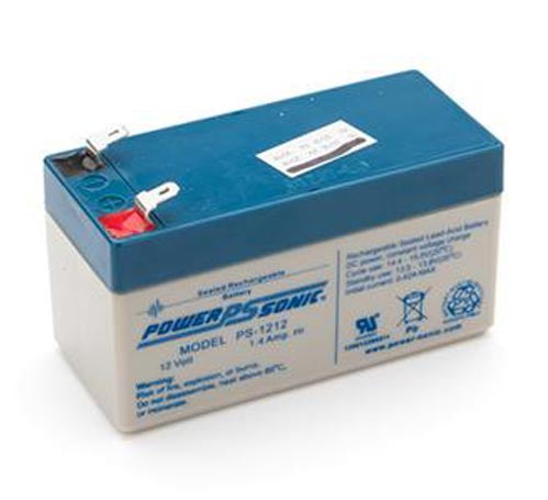 Rechargeable Battery, 12V, SLA, 1.3/1.4AH (US Only)