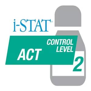 i-Stat ACT: Activated Clotting Time Control Level 2 5x5mL Bx (06P1716)