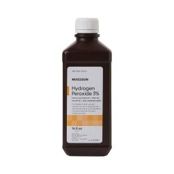 Antiseptic Hydrogen Peroxide McKesson Brand Topical Liquid 16 oz. Bottle (23-D0012)