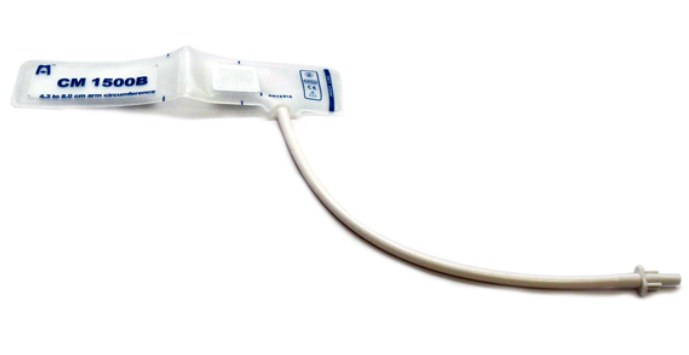 CM1500B Single-Patient Use Cuff, Neonatal, 4.3-8.0cm, 20/bx (Continental US Only) (DROP SHIP ONLY) (Pricing Subject to Change without Notice)