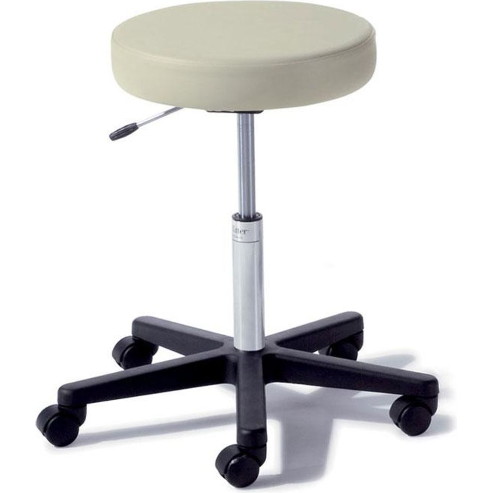 272 Black Base Air Lift Stool, w/ Soft Rubber Casters, Special Color (US Only) (DROP SHIP ONLY) (Delivery Info Sheet Required)
