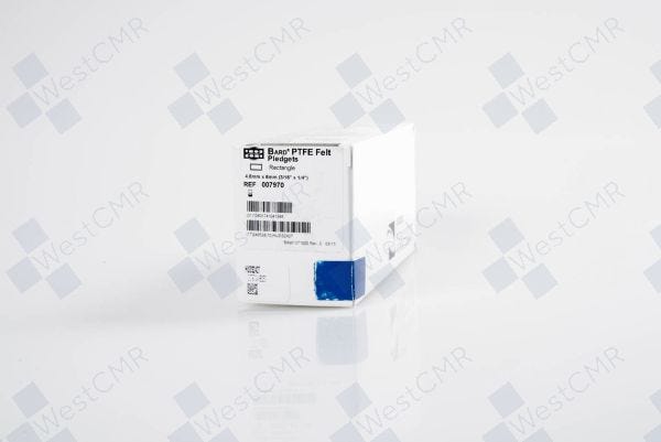 Felt Pledget, 4.8mm x 6.0mm, Rectangle, Sterile, 250/bx (US Only)