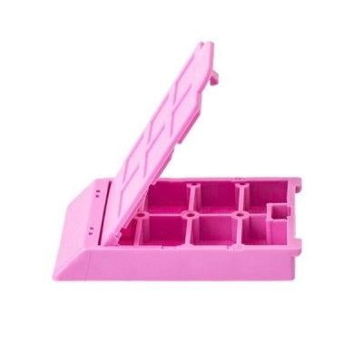 Microsette I Cassettes with 6 Compartments, Biopsy, Lilac, 250/bx, 4 bx/cs