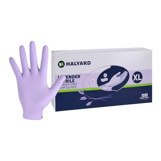 Exam Glove, Nitrile, Lavender, X-Large, 230/bx, 10 bx/cs (52820)