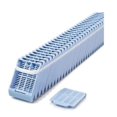 Histosette II, Lid Only Cassettes for Label Machine, Tissue, Blue, (base sold separately), 2000/cs