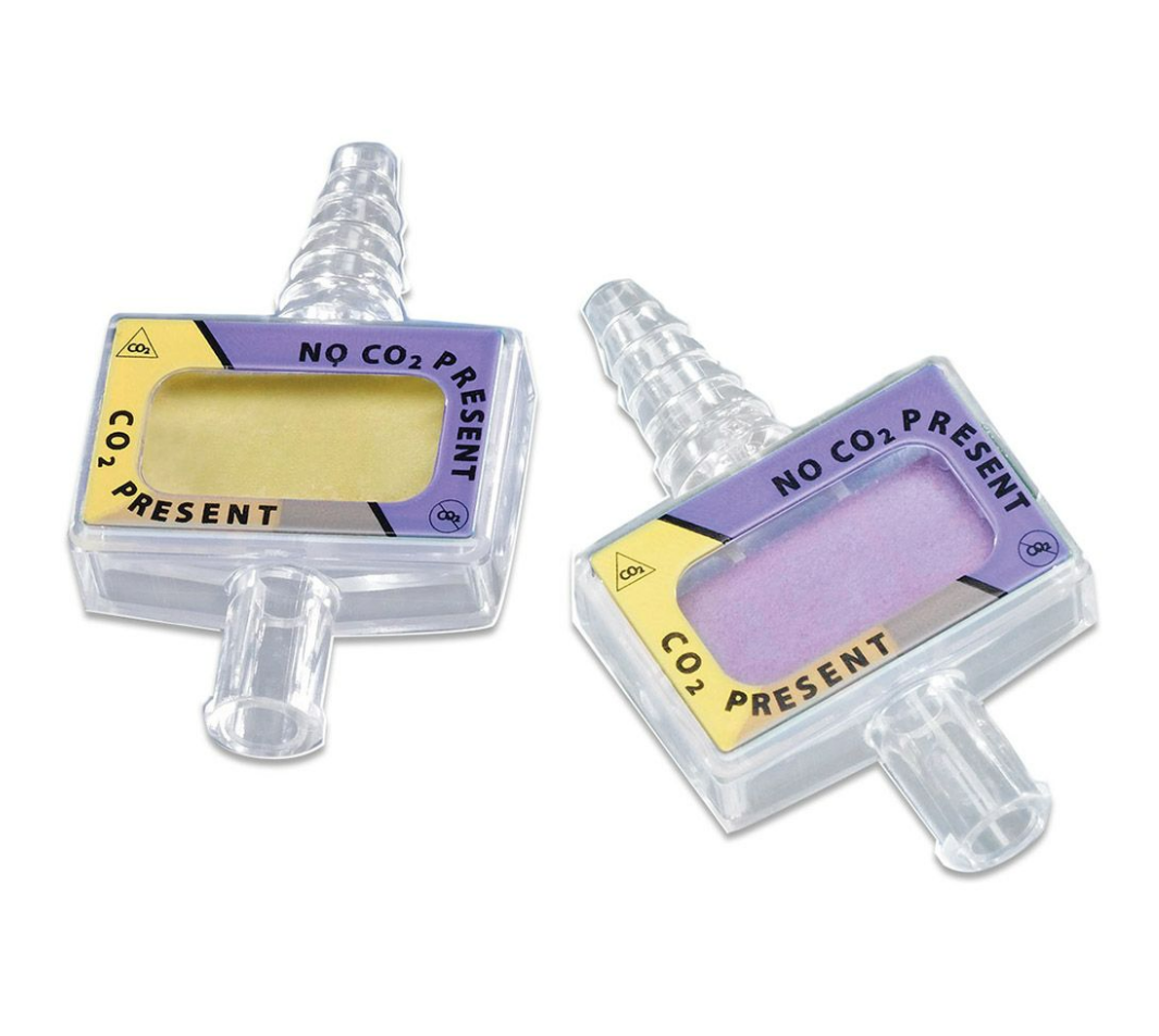 CO2 Detector with Salem Sump Tube with ARV, 18FR, 50/cs (Continental US Only)