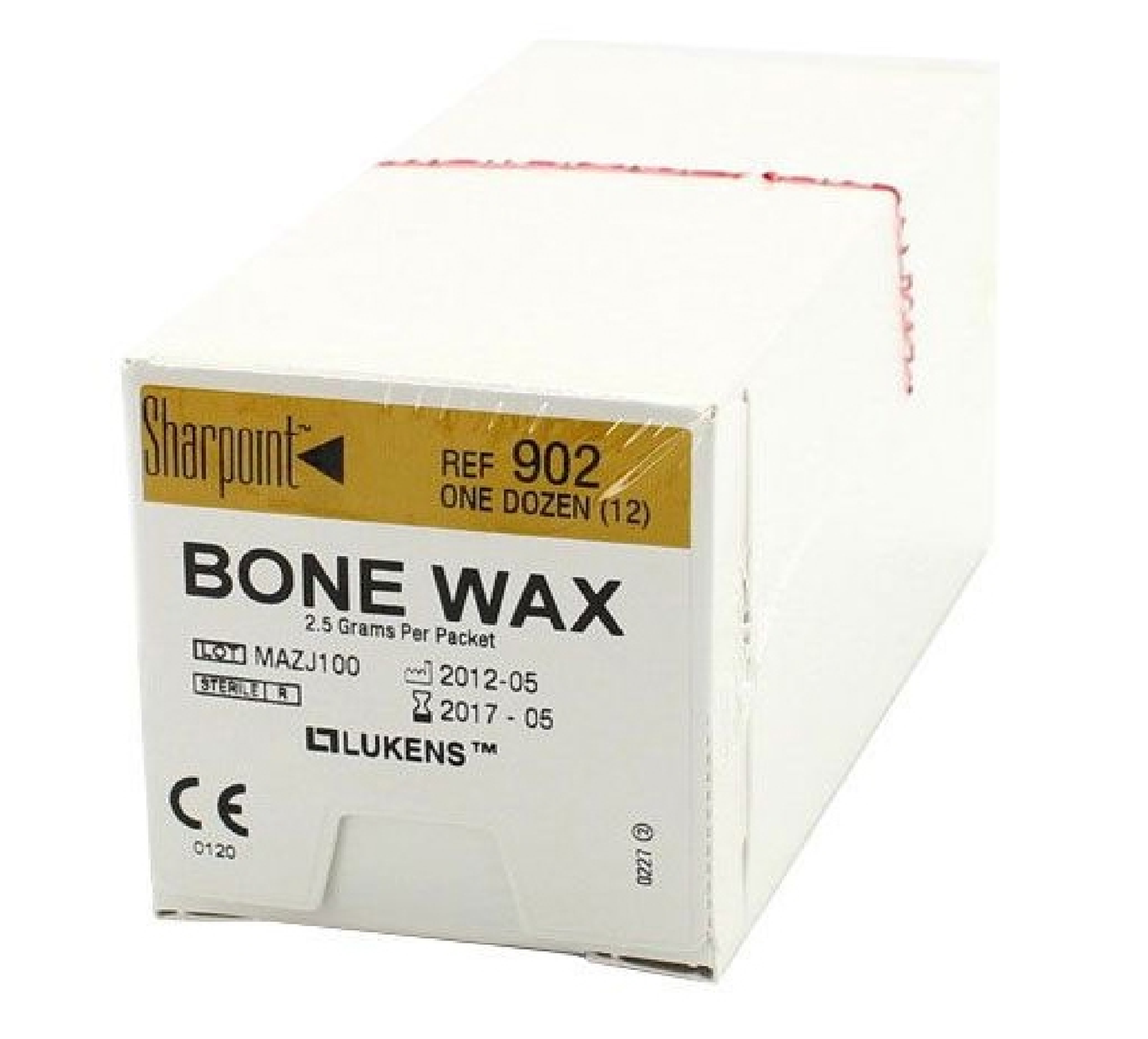 Yellow Bone Wax, 2.5g, 12/bx