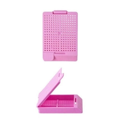 Swingsette Biopsy Cassette, 45 Angle, Acetal, Lilac, 500/bx, 3 bx/cs