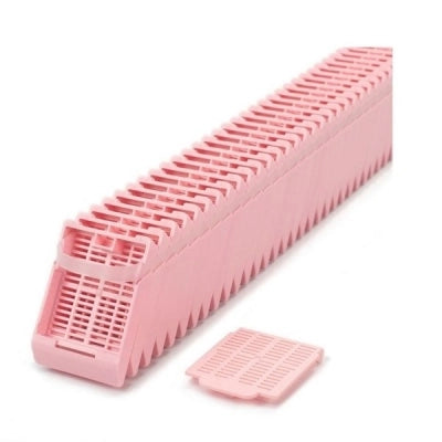 Histosette II, Lid Only Cassettes for Label Machine, Tissue, Pink, (base sold separately), 2000/cs