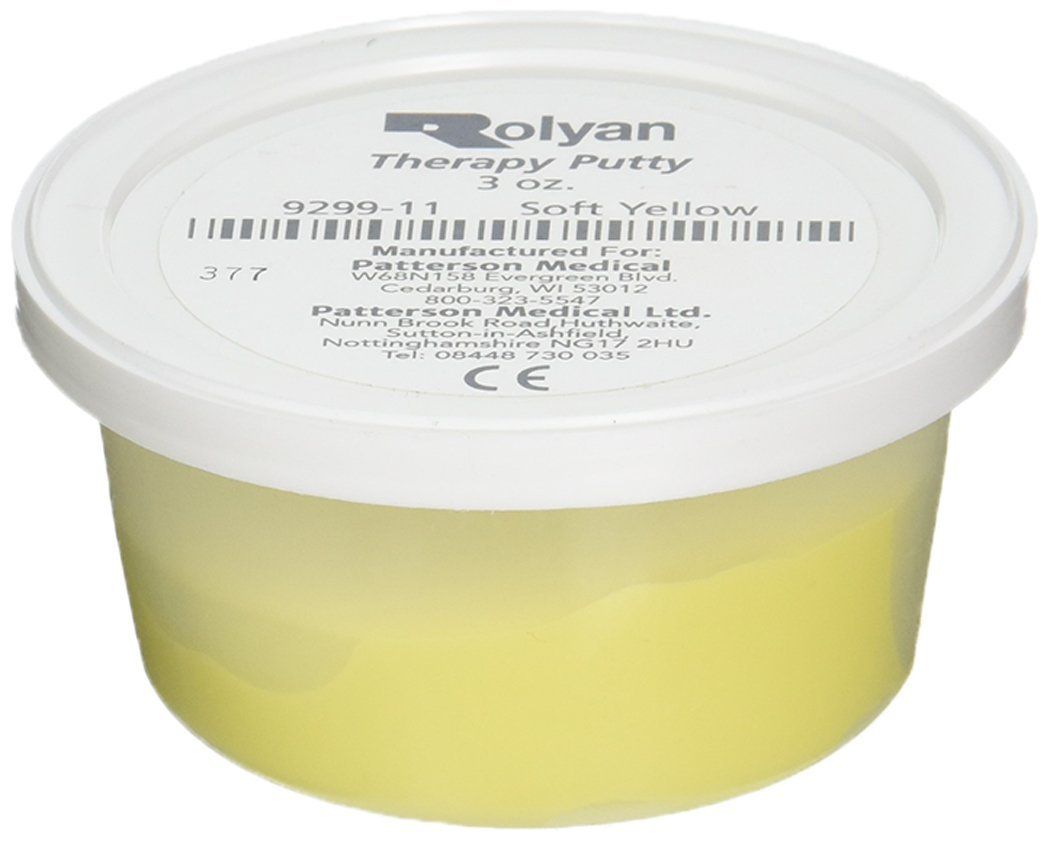 Therapy Putty, Soft, Yellow, 3 oz (US Only)