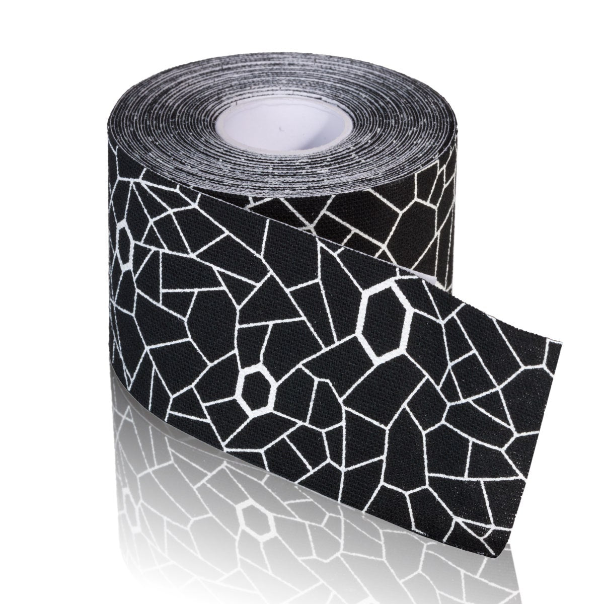 Kinesiology Tape, Standard Continuous Roll, Dispenser Box, 2" x 16.4ft, Black/ White Print, Latex-Free, 24/cs (091286) (Legacy# 12744) (US Only)