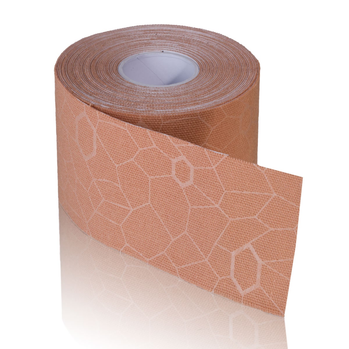 Kinesiology Tape, Standard Continuous Roll, Dispenser Box, 2" x 16.4ft, Beige/ Beige Print, Latex-Free, 24/cs (091287) (Legacy# 12745) (US Only)
