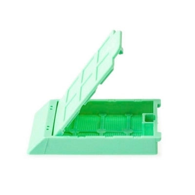 Microsette I Cassettes, Biopsy, Green, 250/bx, 4 bx/cs