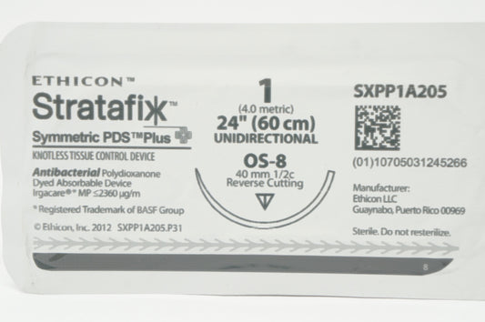 1 60CM STRATAFIX Symmetric PDS Plus, OS-8, 12/bx (Continental US Only)