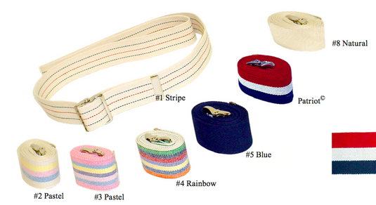 Gait Belt, #5 Blue, 2" x 60" (A handling charge of $9.95 will be added to any order under $25.00) (DROP SHIP ONLY)