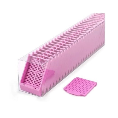 Histosette II Cassette in Quickload Sleeves, Biopsy, Lilac, (cassettes and lids packaged seperately), 750/cs