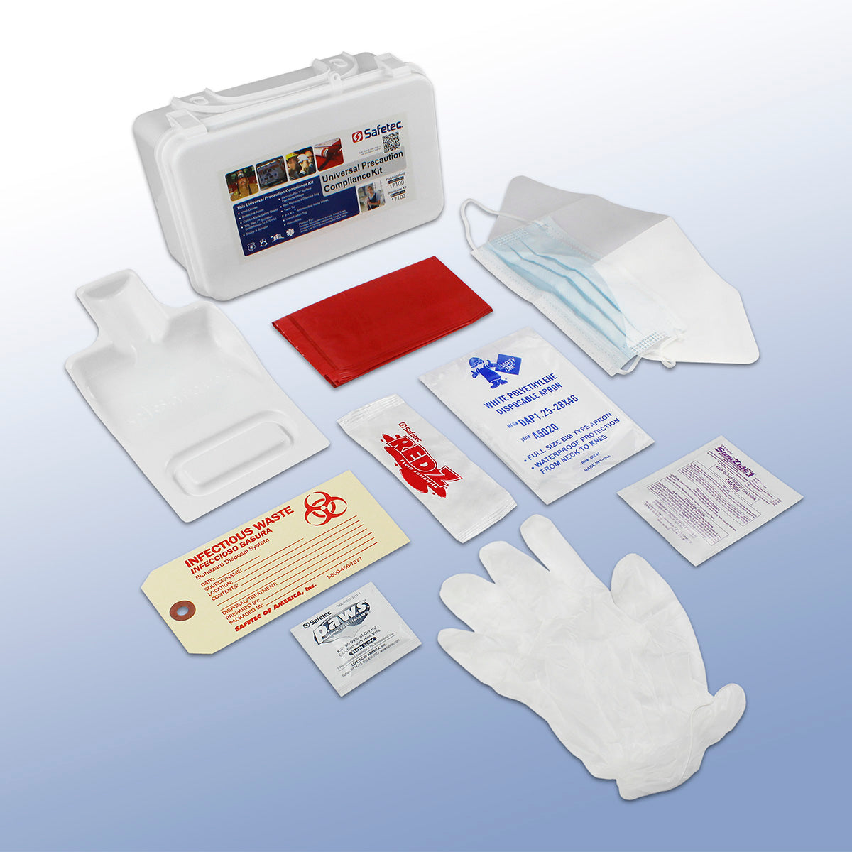Kit, Universal Precaution Compliance (poly bag), 24 kt/cs