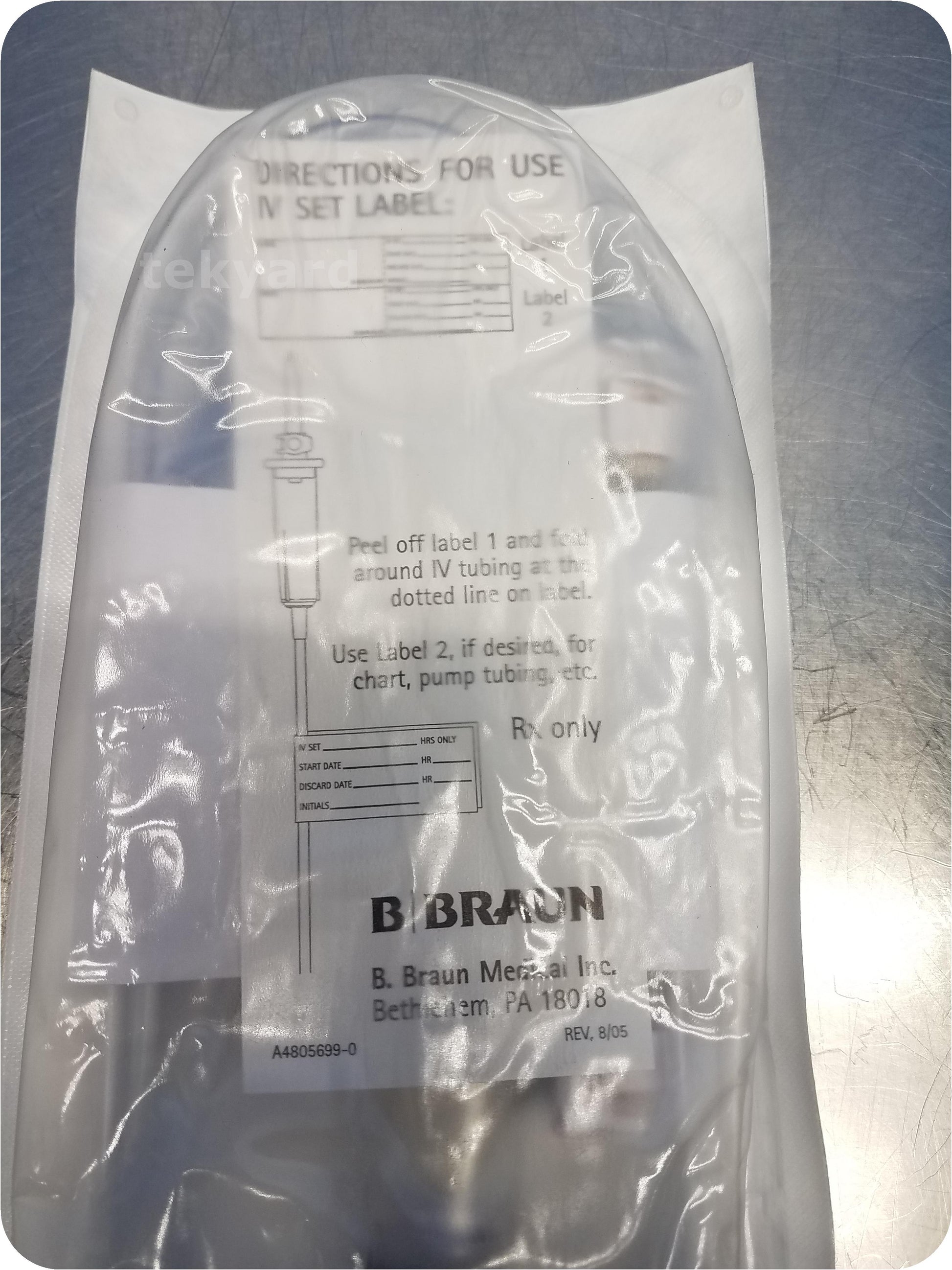 Infusomat Space Pump, IV Set, 24/ctn (Rx) (Continental US+HI Only)