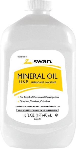 Mineral Oil USP, 16 oz, 12/cs (83143) (US Only) (126 cs/plt) 