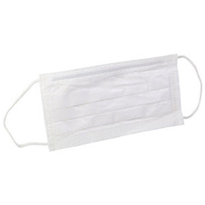 Kimtech M3 Pleat-Style Face Mask, Ties, One Size, White, 50/bg, 10 bg/cs (Products cannot be sold on Amazon.com or any other 3rd party site) (US Only)