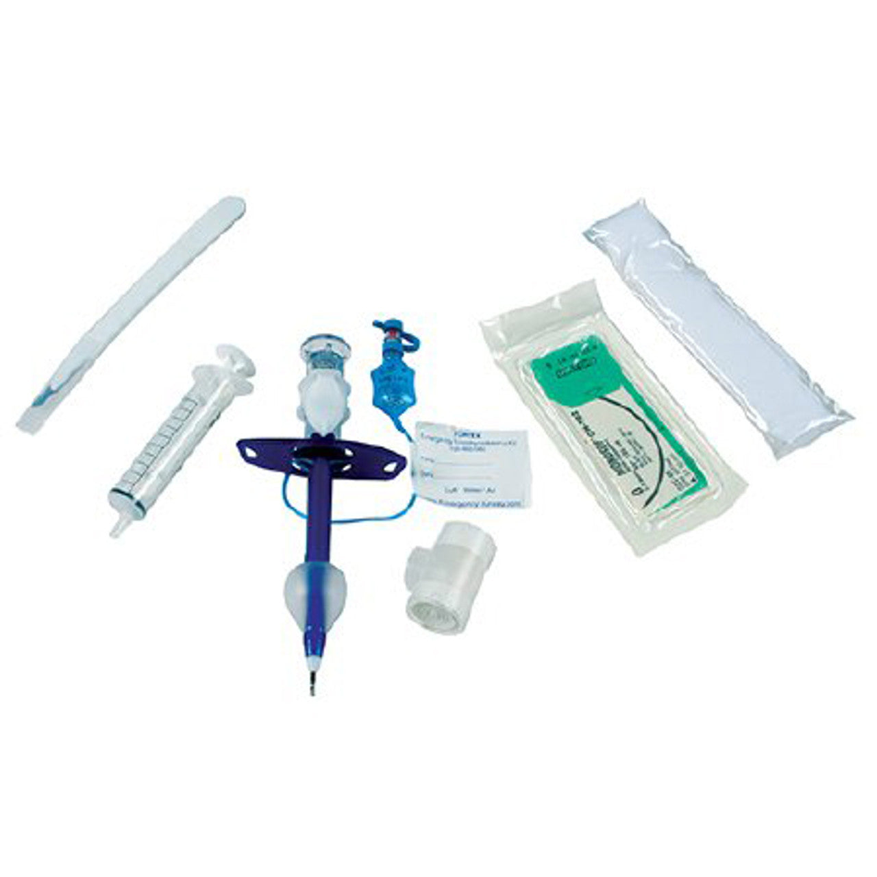Trach Strap, Child to Adult, Standard One-Piece, 1 3/8" Wide Extra Cushioned, 22" Max Neck Size, Non-Sterile, 100/cs (US Only)