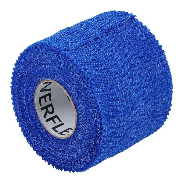 Self-Adherent Wrap, 2" x 6 yds, Blue, Latex, 24 rl/cs