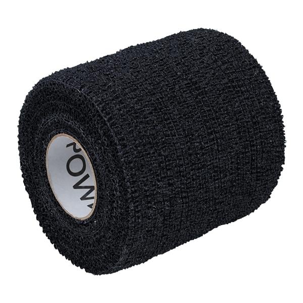 Self-Adherent Wrap, 2.75" x 6 yds, Black, Latex, 16 rl/cs