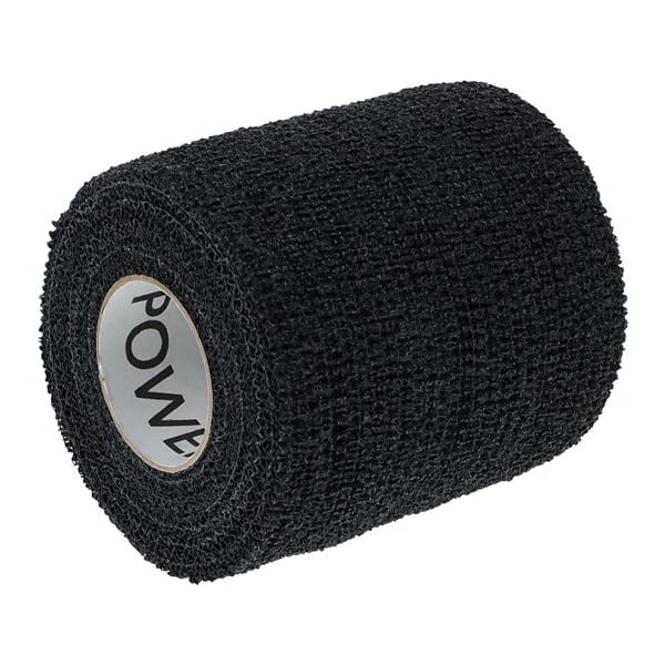 Self-Adherent Wrap, 2.75" x 6 yds, Black, Latex, 48 rl/cs