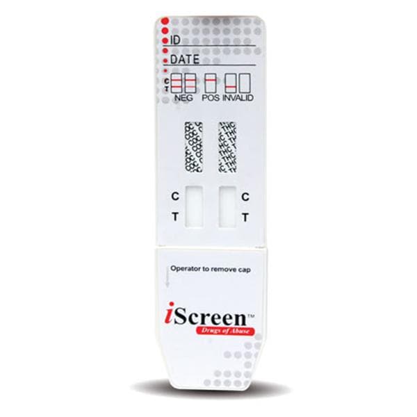 Drug Test, 2 Test Double Dip Device, Cocaine (COC), Marijuana (THC), 25/bx (US Only)