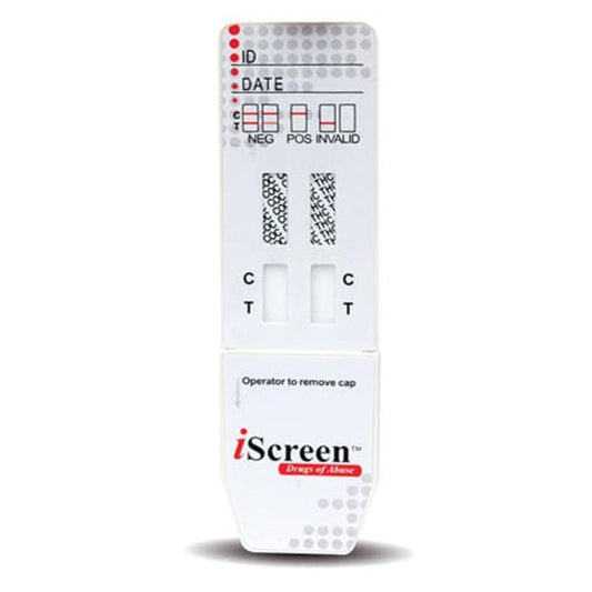 Drug Test, 2 Test Double Dip Device, Cocaine (COC), Marijuana (THC), 25/bx (US Only)