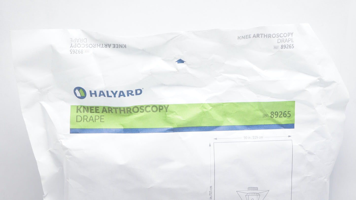 Knee Arthroscopy Drape, 90" x 124", Sterile, 10/cs (US Only)
