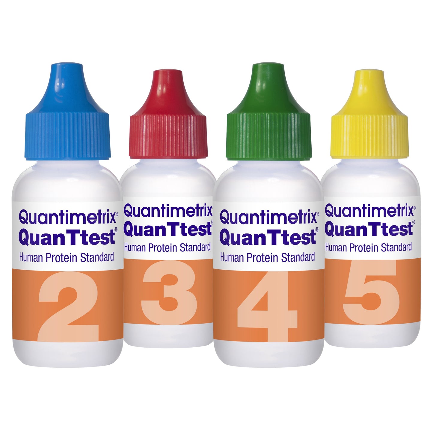 QuanTtest Red Protein Standards, Level 2, 3, 4, and 5, 4x30 Ml (US Only) (DROP SHIP ONLY)