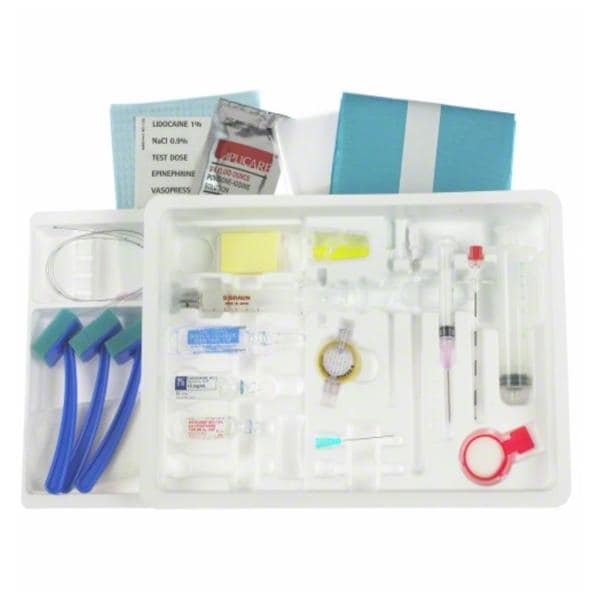 Continuous Epidural Tray, 18G x 3_" Hustead Needle & 20G Closed Tip Catheter (Rx) (Item is Short-Dated & Non-Returnable), 10/cs (Continental US+HI Only, Excluding IN and ND)