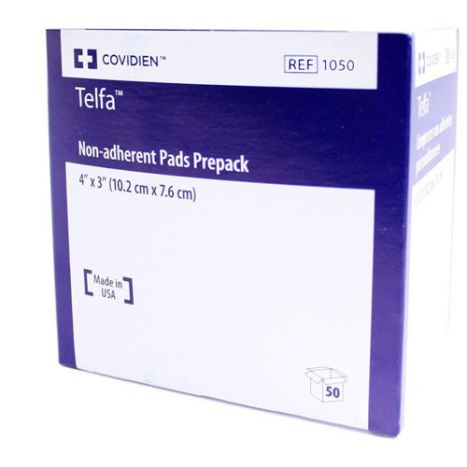 Telfa Dressing, 3" x 4", 50/bx, 18 bx/cs (Continental US Only) (Item on Manufacturer Backorder - Inventory Limited when Available)