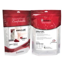 Ankle Support, Padded Tongue without Stabilizers, Large, White