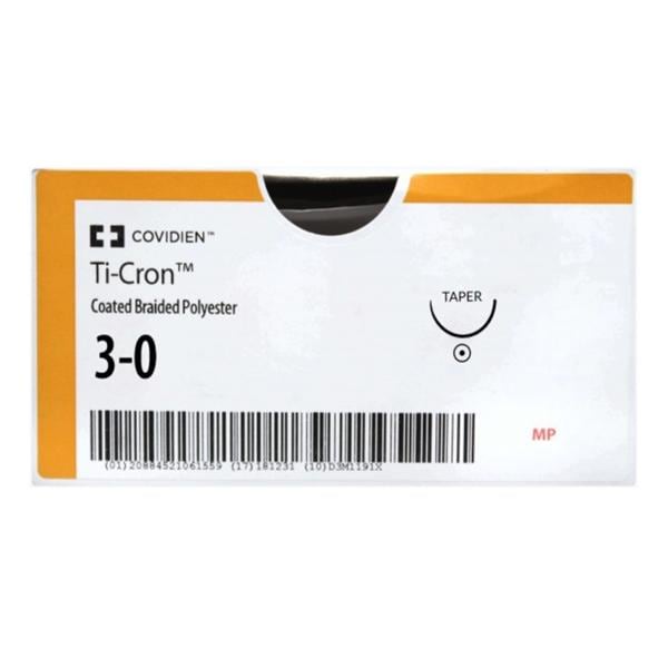 Suture, Reverse Cutting, Size 3-0, Blue, 18", Needle C-14, 3/8 Circle, 3 dz/bx (Continental US Only)