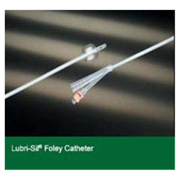 Lubri-Sil Foley Catheter, 10FR, 3cc, Slippery, 2-Way, 12/cs (US Only)