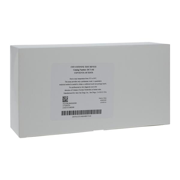 Drug Test NicQuick, Cotinine Test, 40/bx