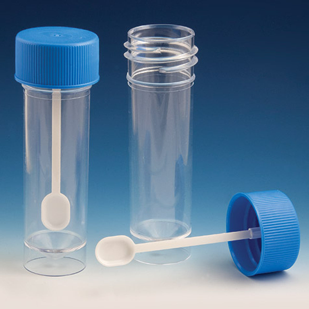 Self-Standing Container w/ Screw Cap, Printed Graduations, Non-Sterile, 50 mL, 500/cs