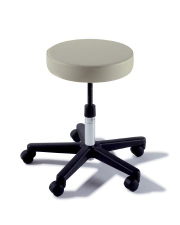 270 Basic Stool, Manually Adjustable, Glides, Obsidian (US Only) (DROP SHIP ONLY) (Delivery Info Sheet Required) 