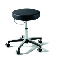 276 Basic Stool, Pneumatically Adjustable, Hand Release, Mist (US Only) (DROP SHIP ONLY) (Delivery Info Sheet Required)