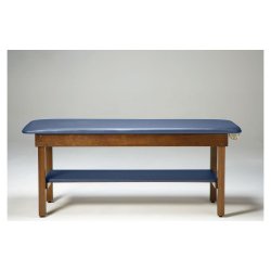 95 Treatment Table Table, w/ Shelf, Latte (US Only) (DROP SHIP ONLY) (Delivery Info Sheet Required)