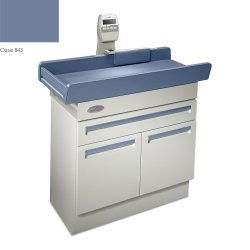 640 Pediatric Exam Table, w/Digital Scale, Oasis (US Only) (DROP SHIP ONLY) (Delivery Info Sheet Required)