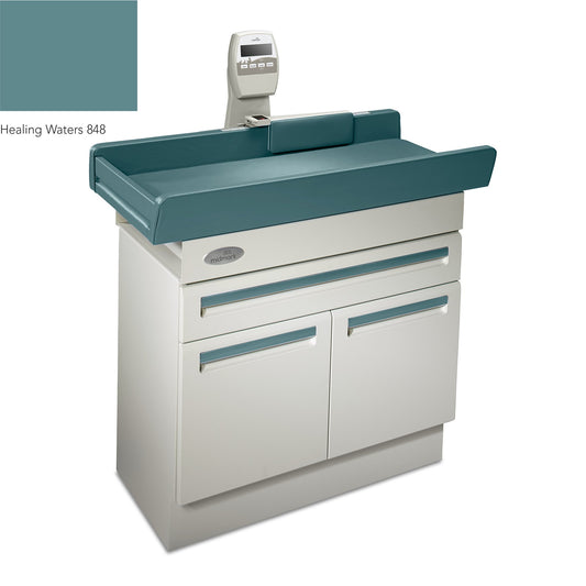 640 Pediatric Exam Table, w/Digital Scale, Healing Waters (US Only) (DROP SHIP ONLY) (Delivery Info Sheet Required)