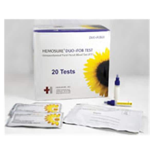 Test Cassettes,  Home Kit Mailers Prepacked with 2 Collection Tubes Inside, 20 test/bx