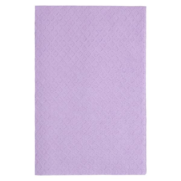Towel, 3-Ply Tissue + Poly, Lavender, 13" x 18", 500/cs