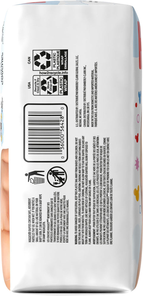 Diaper, Huggies Snug & Dry, Size 5, Jumbo Pack, 25/pk, 4 pk/cs