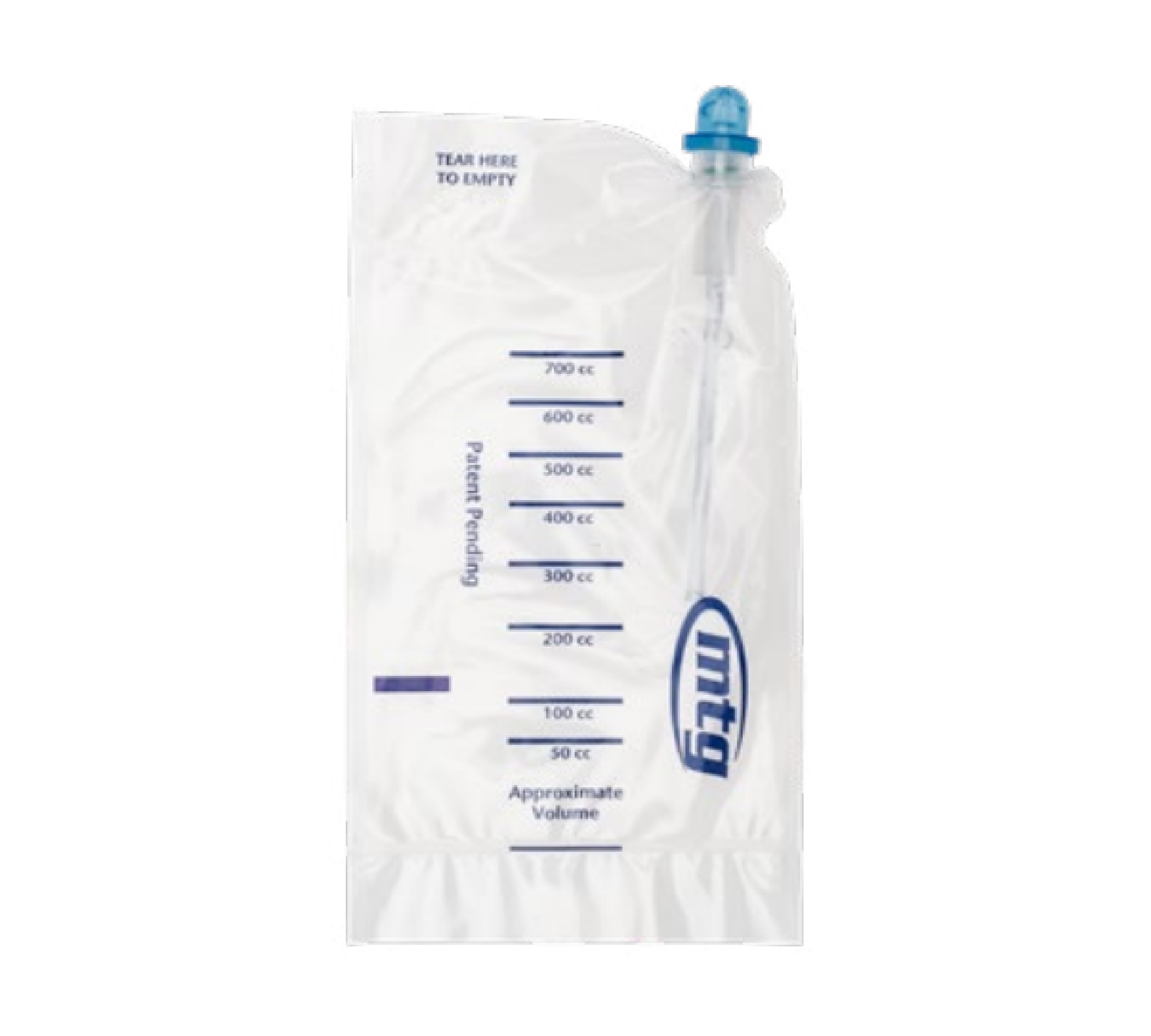 MTG Cath-Lean 14FR Closed System 6" Straight Cathether with Introducer Tip, EZ-Advancer Locking Valve, and a 700mL Collection Bag in a Pocket-Sized Package. One privacy bag included., 100ea/cs