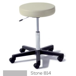 272 Basic Stool, Pneumatically Adjustable, Soft Rubber Casters, Stone (US Only) (DROP SHIP ONLY) (Delivery Info Sheet Required)
