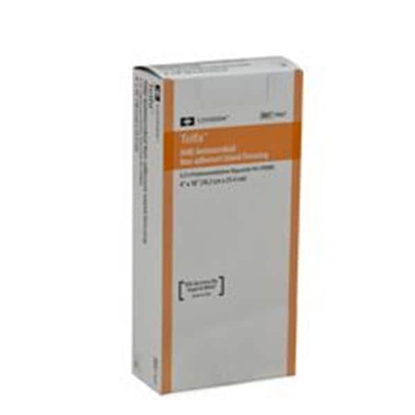 Non-Adherent Island Dressing, 4" x 14", Sterile 1s in Peel Back Package, 25/tray, 2 tray/cs (Continental US Only) (Minimum Expiry Lead is 60 days) (Item is Non-Returnable) (Item on Manufacturer Backorder  Inventory Limited when Available)